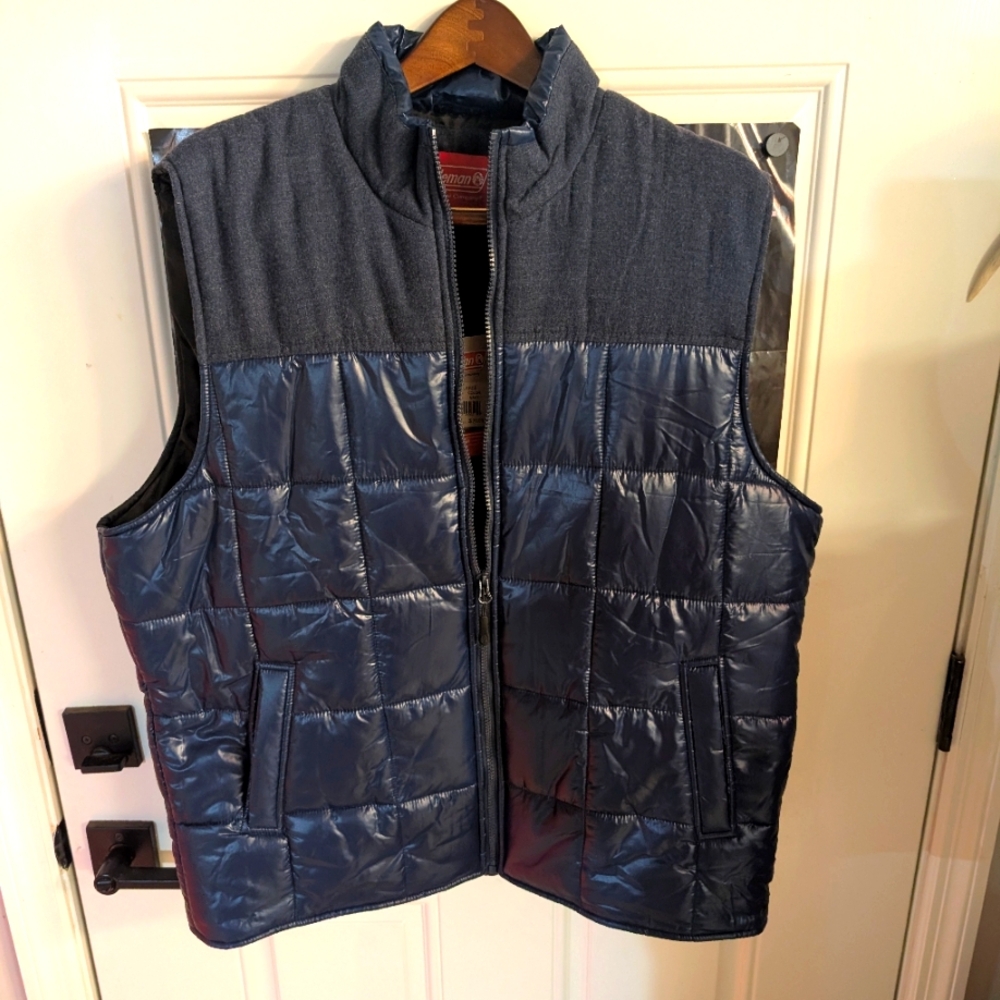 NWT Coleman Quilted Vest